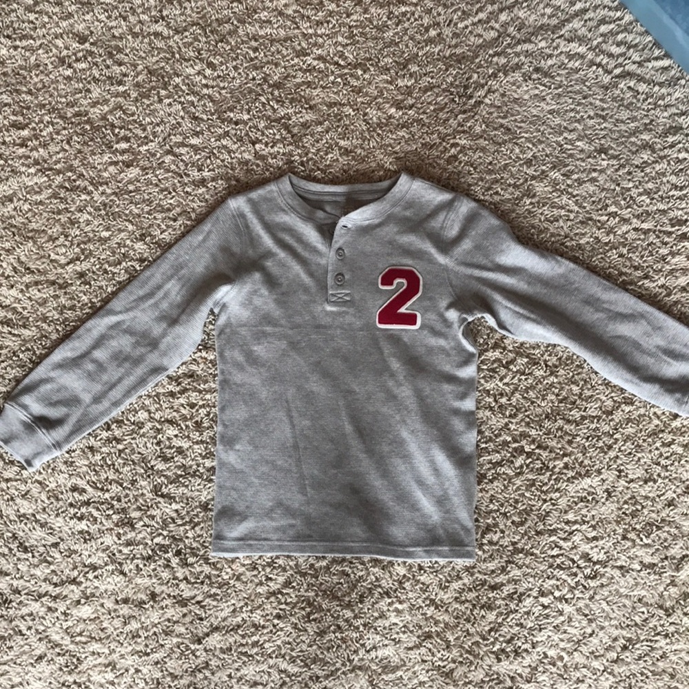 Long Sleeve Gray Shirt